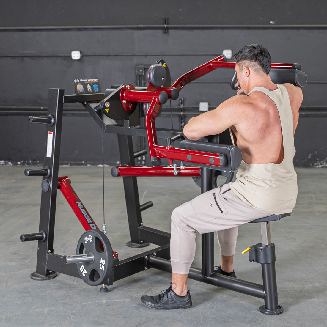 Power Leverage V2 Lateral Raise - Muscle D Fitness