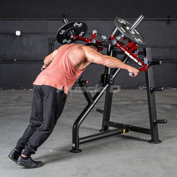 Muscle D Power Leverage V2 Plate-Loaded Rear Delt Machine | Commercial Gym Equipment