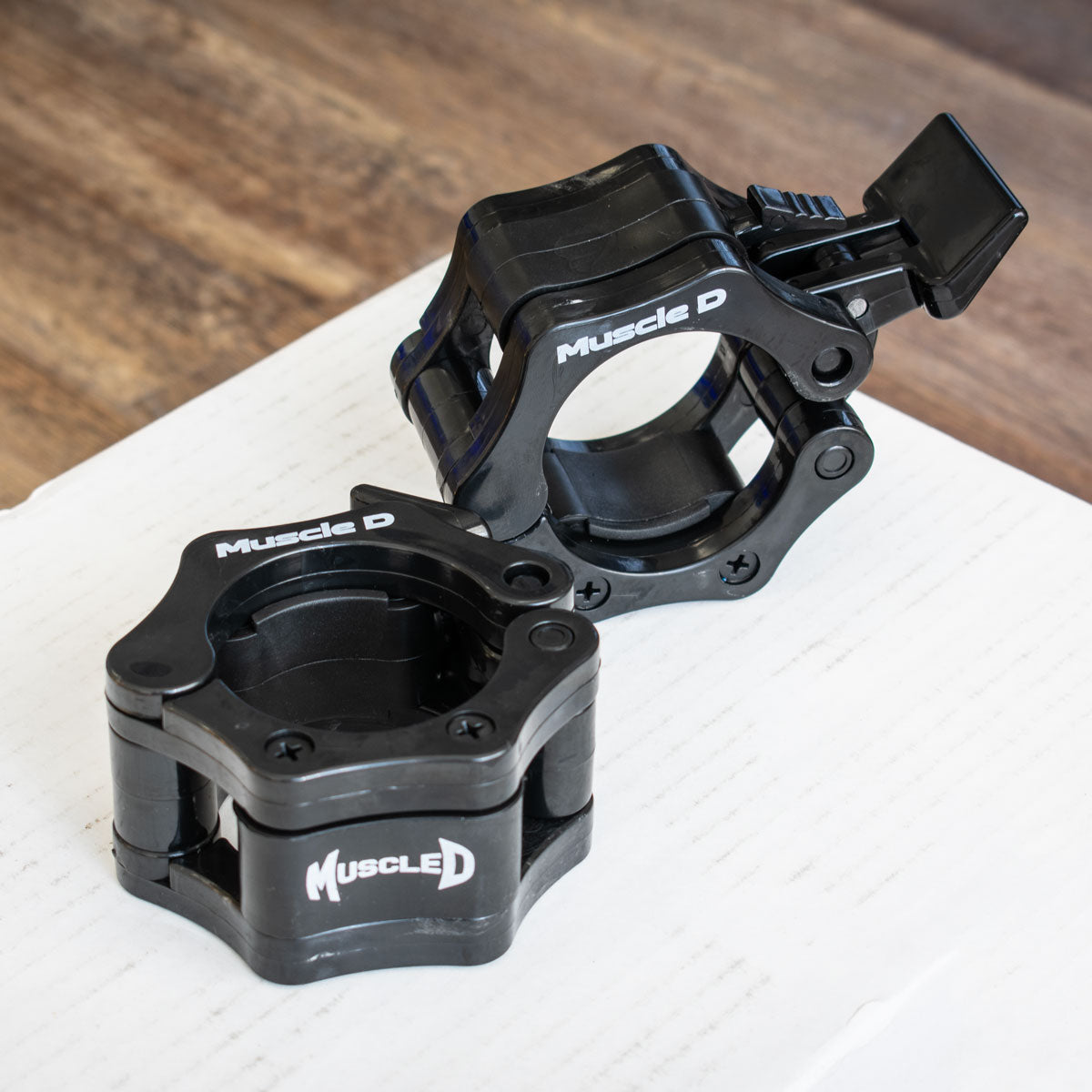 Muscle D Fitness Pro Lock Jaw Collars — view 2
