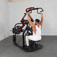 Pro Strength Rotary Lat Pull-Down - Muscle D Fitness - Premium - Adjustable - Plate Loaded - Lat Training