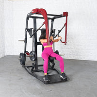 Pro Strength Wide Chest Press - Muscle D Fitness - Premium Adjustable Plate Loaded Bench Press