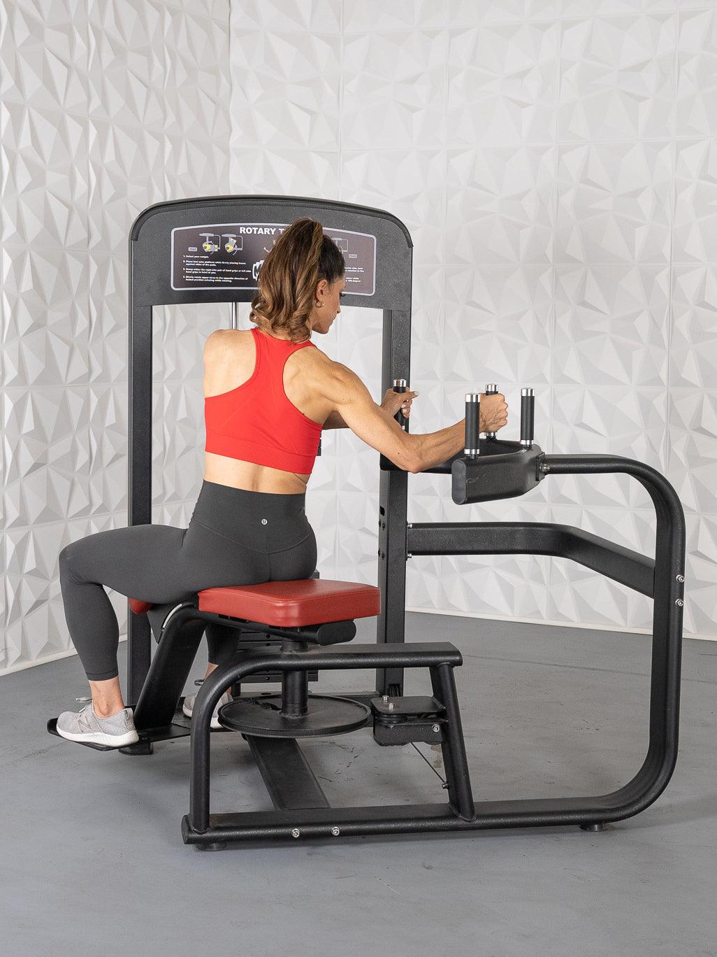 Muscle D Fitness Elite Selectorized Rotary Torso — view 5