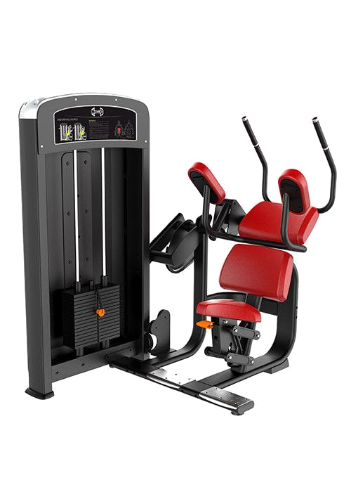 Muscle D Fitness Elite Selectorized Ab Crunch Machine