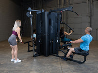 Body-Solid Pro Clubline S1000 Commercial Multi-Station Gym - 4 Weight Stack System — view 4