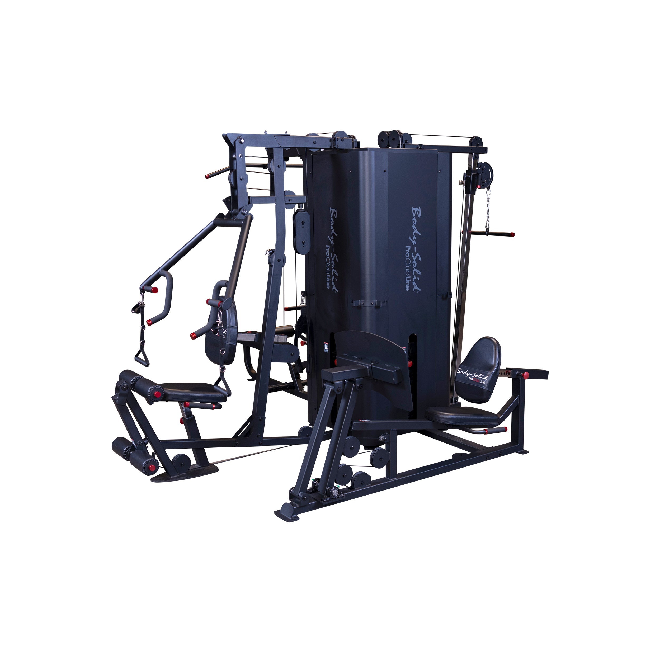 Body-Solid Pro Clubline S1000 Commercial Multi-Station Gym – 4 Weight Stack System