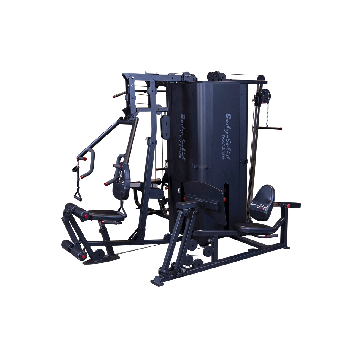 Body-Solid Pro Clubline S1000 Commercial Multi-Station Gym - 4 Weight Stack System