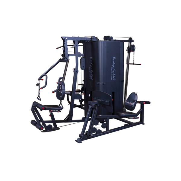 Body-Solid Pro Clubline S1000 Commercial Multi-Station Gym - 4 Weight Stack System
