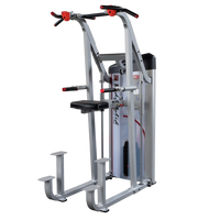 Body-Solid S2GCD Assisted Chin-Up & Dip Machine - 235lb Stack Commercial Grade