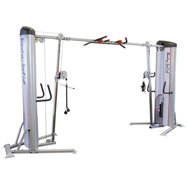 Body-Solid S2CCO-1 Cable Crossover - Dual 160lb Stacks Commercial Crossover Machine