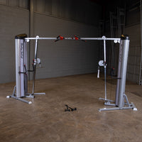 Body-Solid S2CCO-1 Cable Crossover - Dual 160lb Stacks Commercial Crossover Machine — view 2