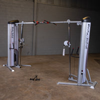 Body-Solid S2CCO-2 Cable Crossover - Dual 210lb Stacks Commercial Crossover Machine — view 3