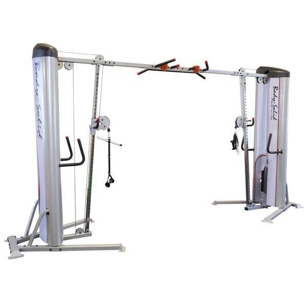 Body-Solid S2CCO-3 Cable Crossover - Dual 310lb Stacks Commercial Crossover Machine