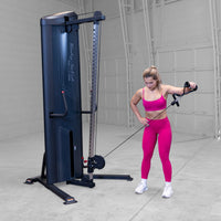 Body-Solid Pro Clubline Series II Single Cable Column - 160lb Stack Commercial — view 4