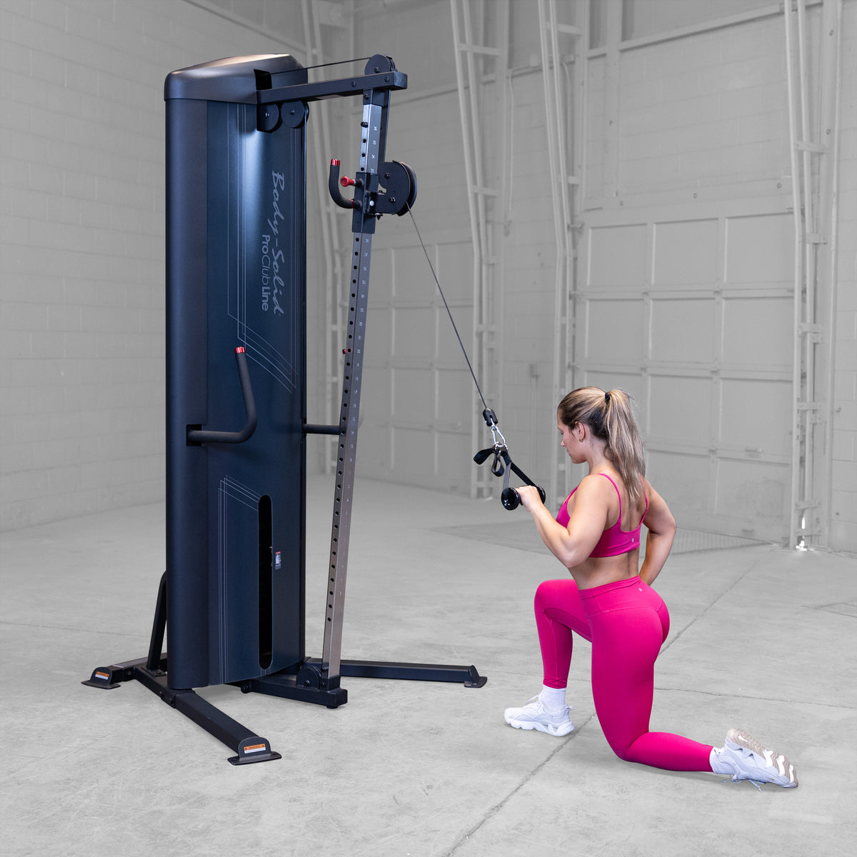 Body-Solid Pro Clubline Series II Single Cable Column - 160lb Stack Commercial — view 5