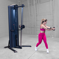 Body-Solid Pro Clubline Series II Single Cable Column - 160lb Stack Commercial — view 6