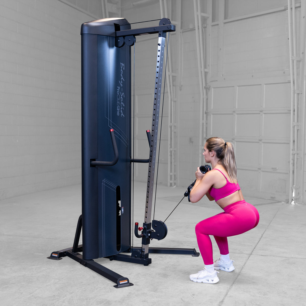 Body-Solid Pro Clubline Series II Single Cable Column - 160lb Stack Commercial — view 7