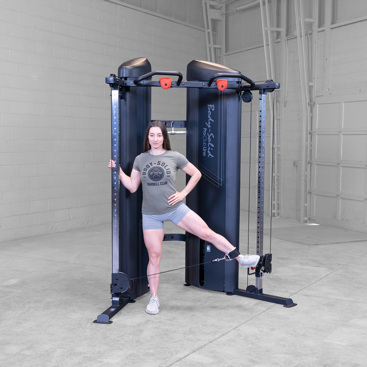 Body-Solid Pro Clubline Series II Cable Column - 160lb Stack Commercial Gym Machine — view 4