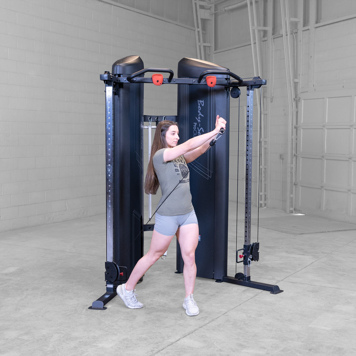 Body-Solid Pro Clubline Series II Single Cable Column - 310lb Stack Commercial — view 5