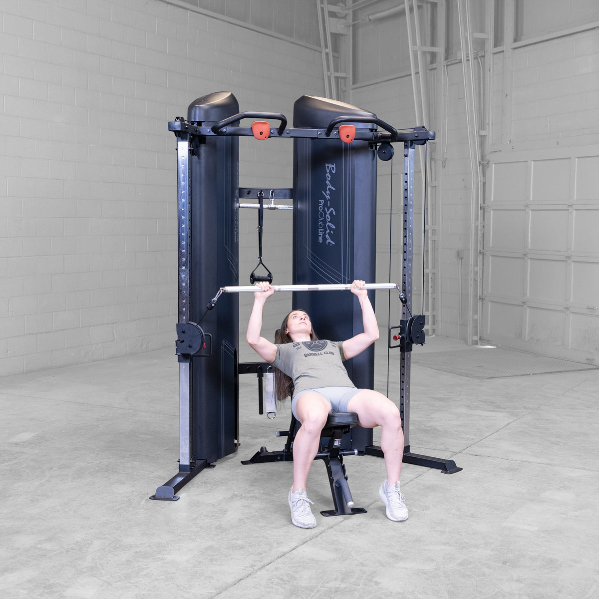 Body-Solid Pro Clubline Series II Single Cable Column - 210lb Stack Commercial — view 6