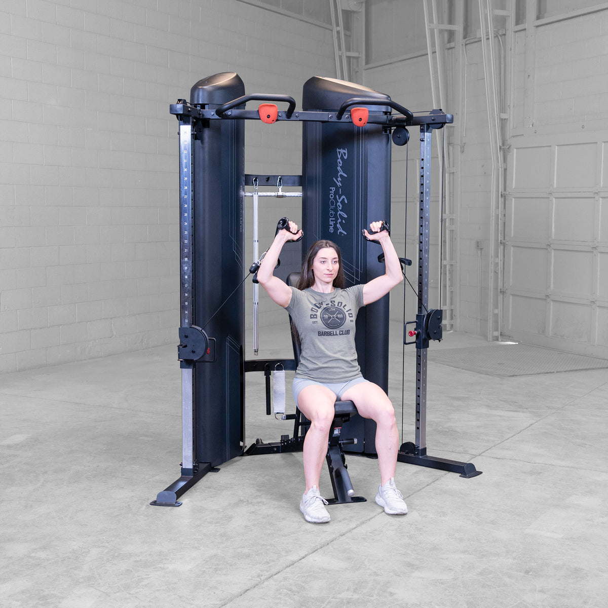 Body-Solid Pro Clubline Series II Single Cable Column - 310lb Stack Commercial — view 7