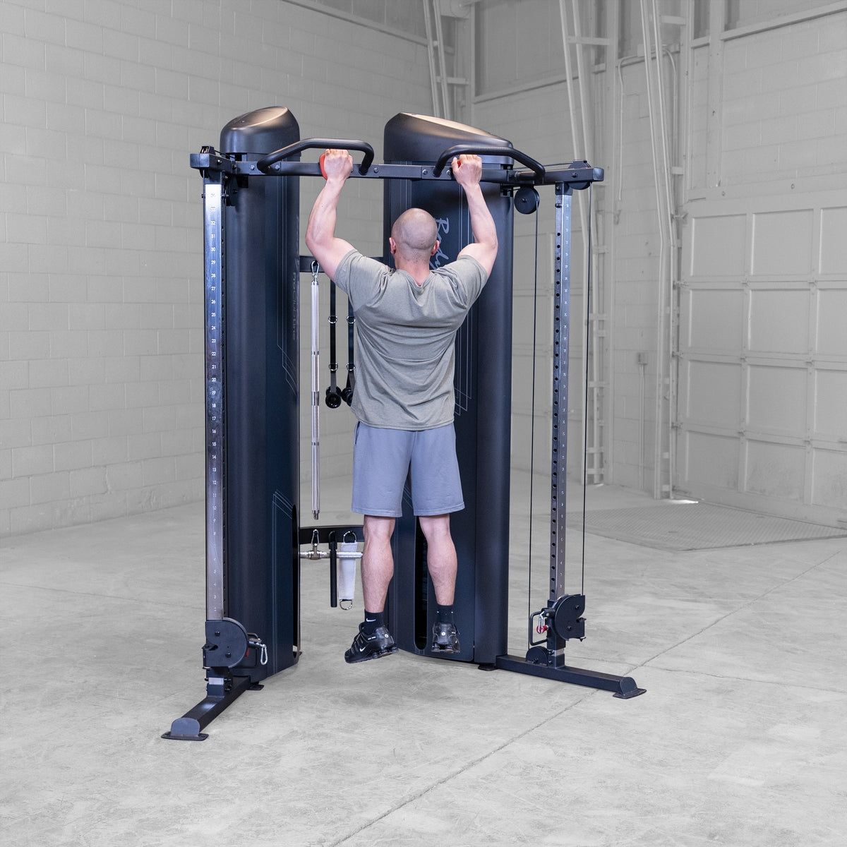 Body-Solid Pro Clubline Series II Cable Column - 160lb Stack Commercial Gym Machine — view 9