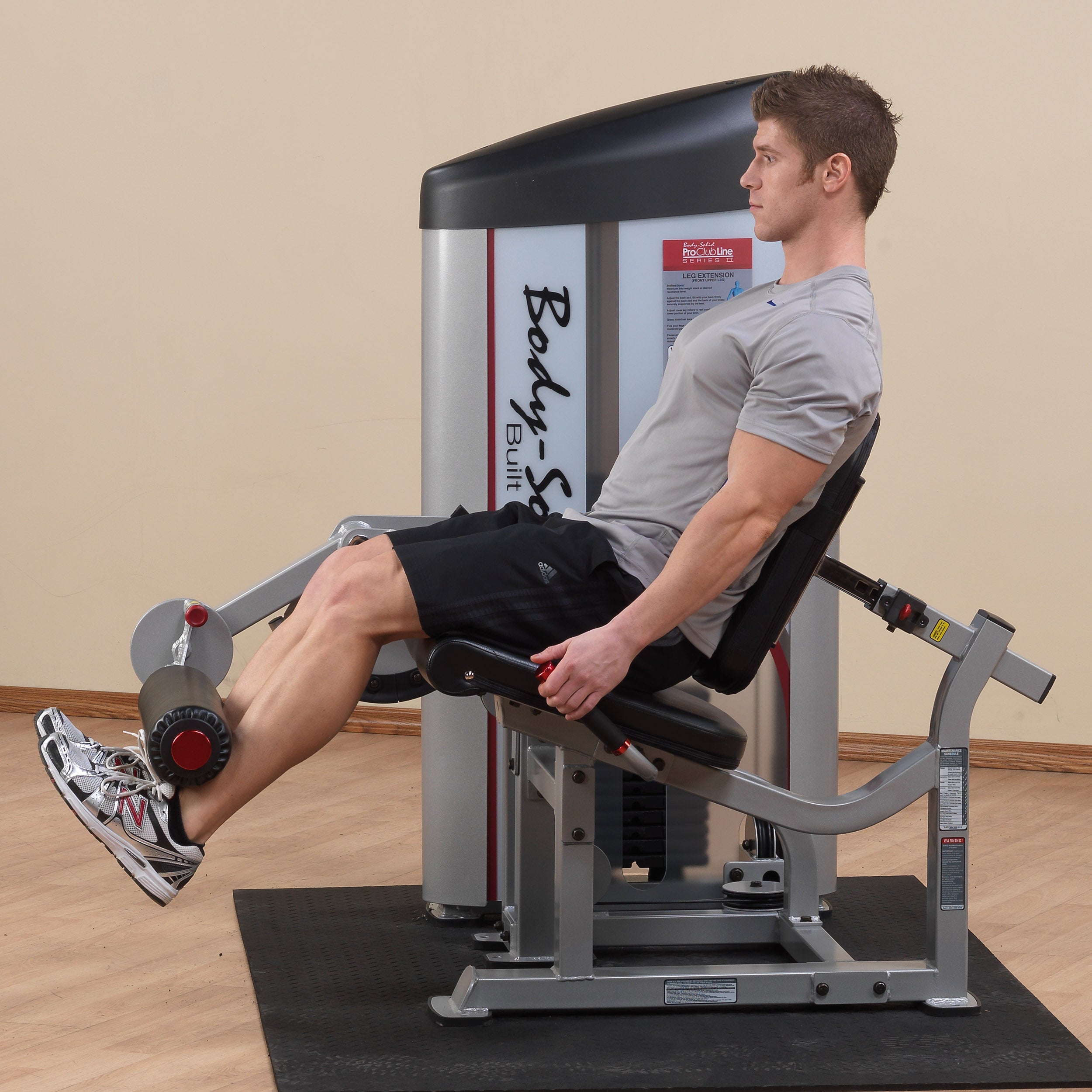 Body-Solid S2LEX Pro ClubLine Leg Extension Machine — view 3