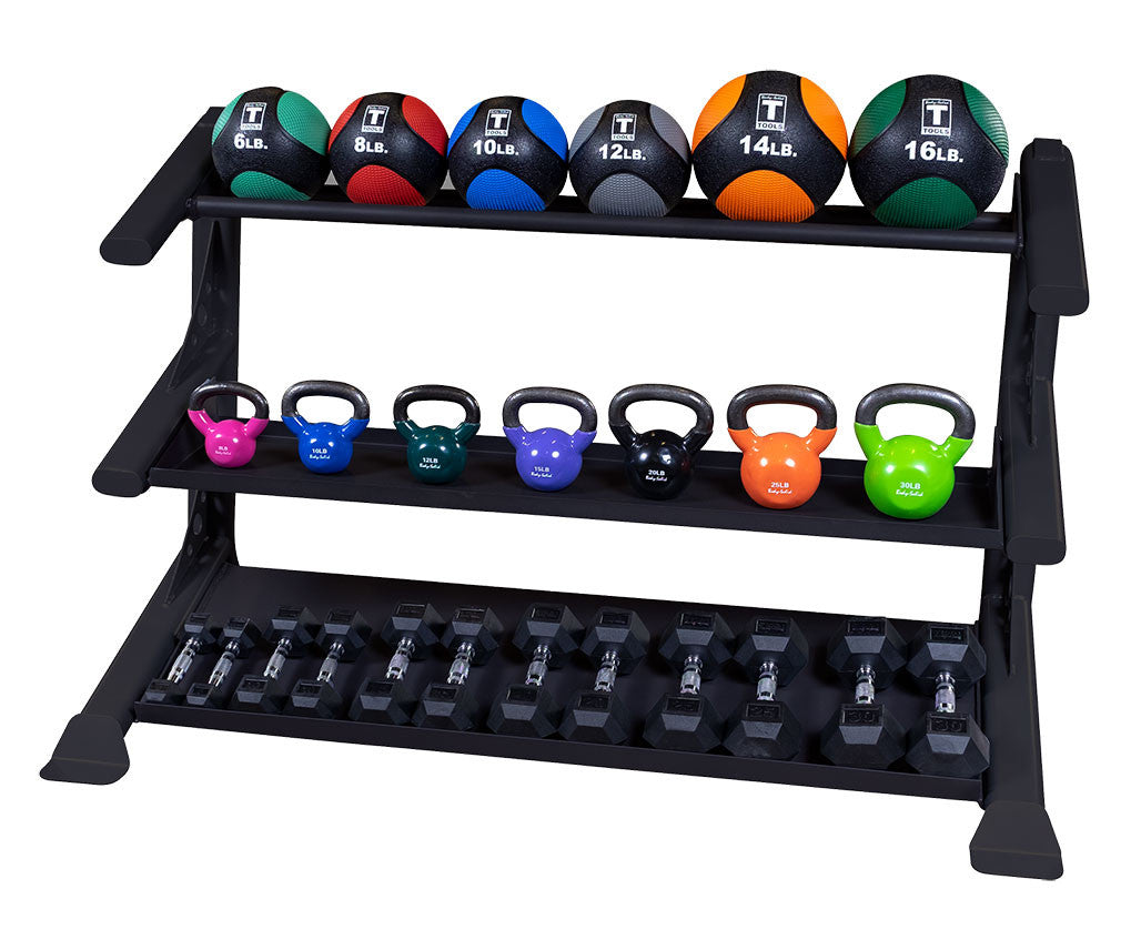 SDKR-DB Modular Storage Rack with Dumbbell Tiers