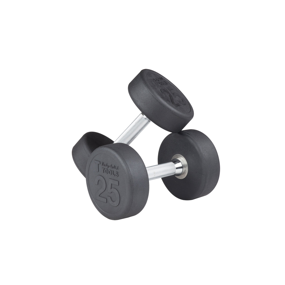 Body-Solid Rubber Round Dumbbell Sets (SDPS Series)