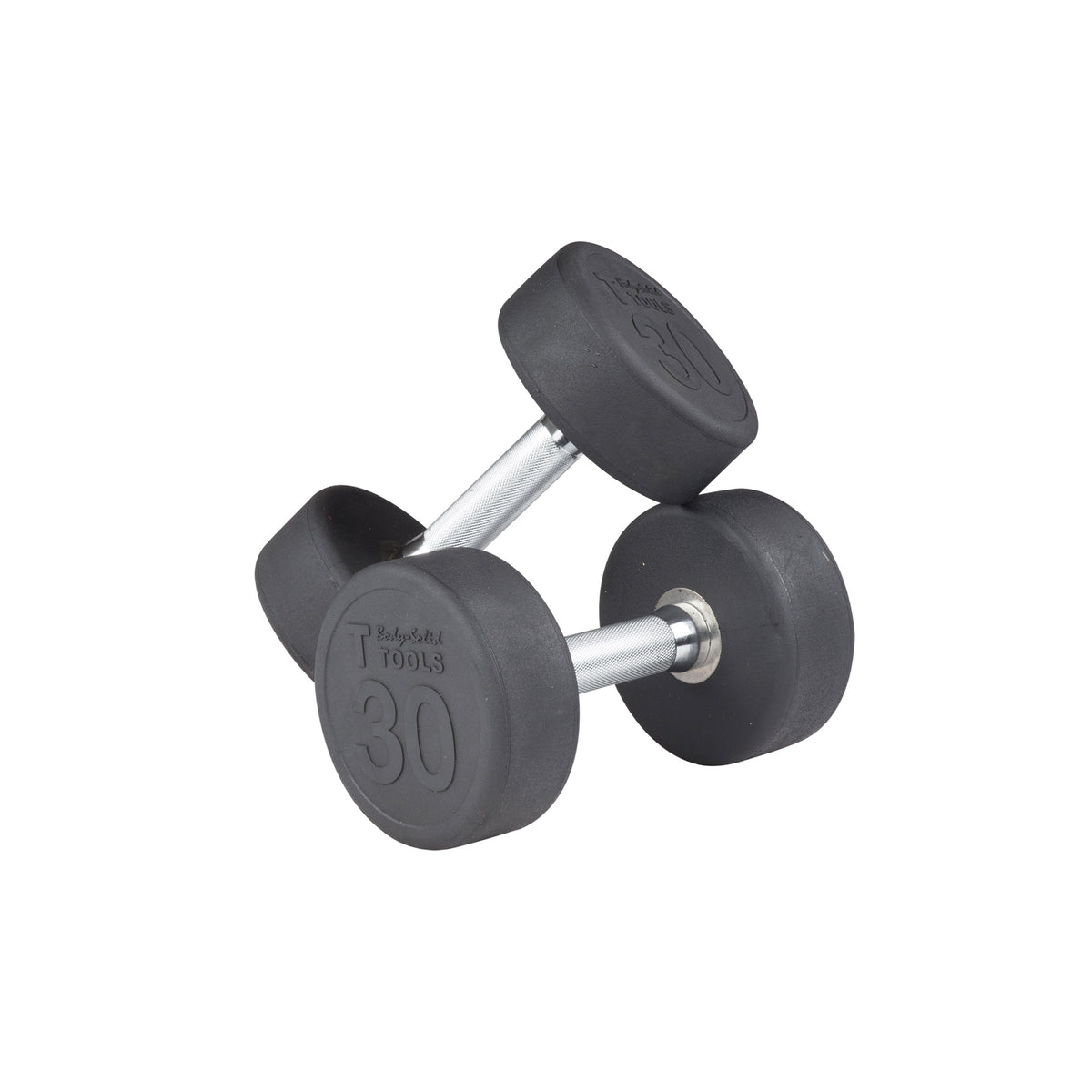 Body-Solid Rubber Round Dumbbell Sets (SDPS Series)