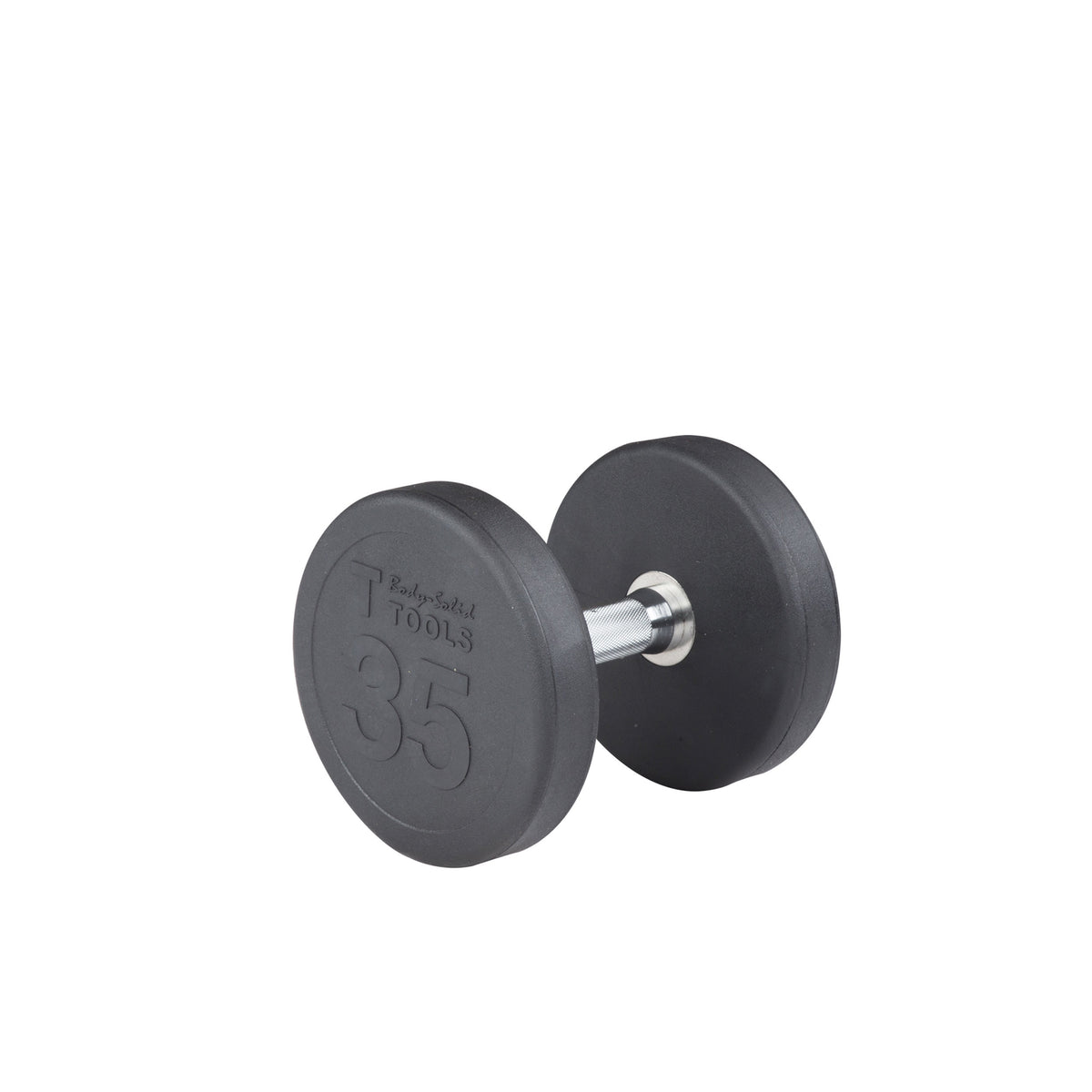 Body-Solid Rubber Round Dumbbells (SDP Series, 3-100 lb)