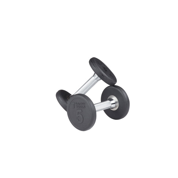 Body-Solid Rubber Round Dumbbell Sets (SDPS Series)