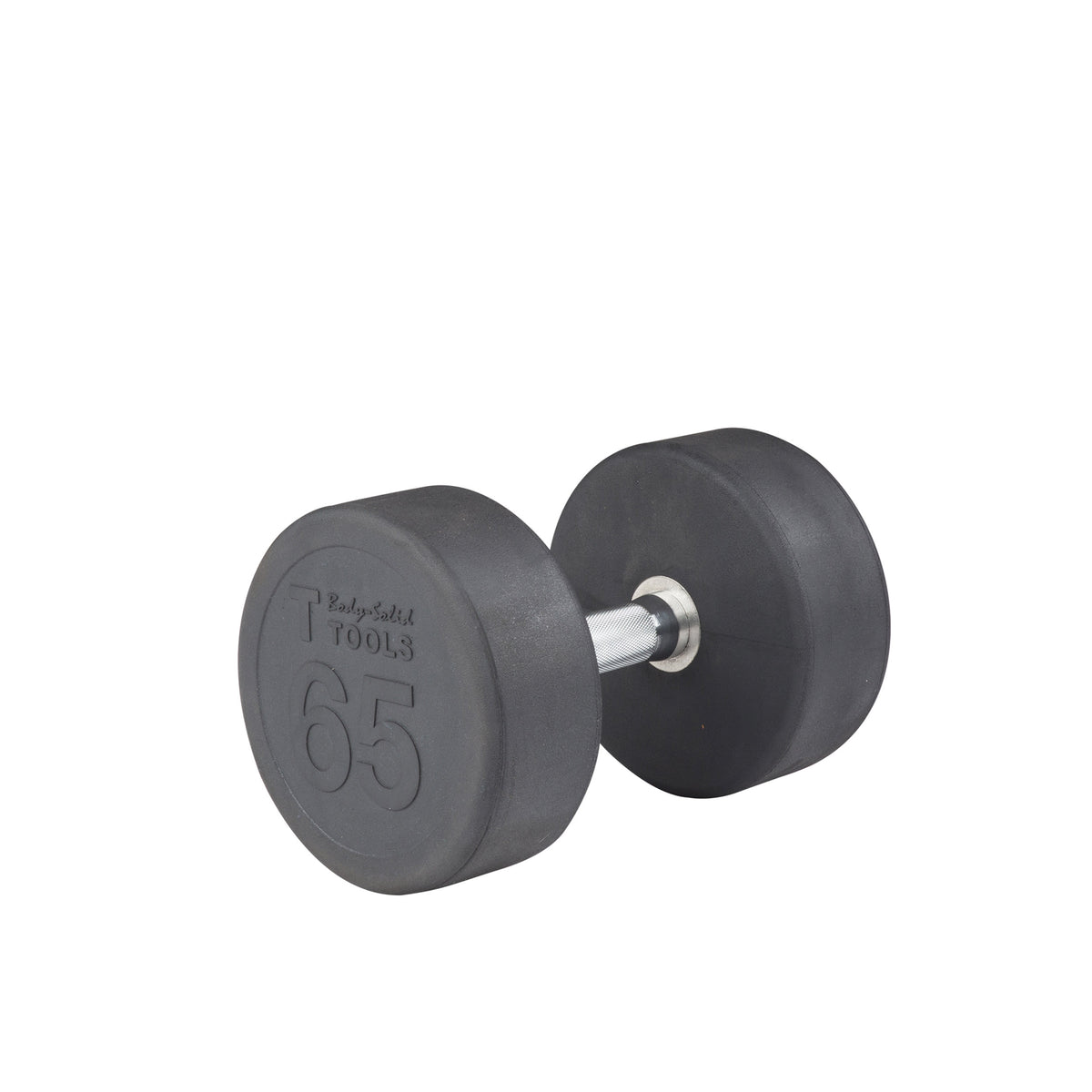 Body-Solid Rubber Round Dumbbells (SDP Series, 3-100 lb)