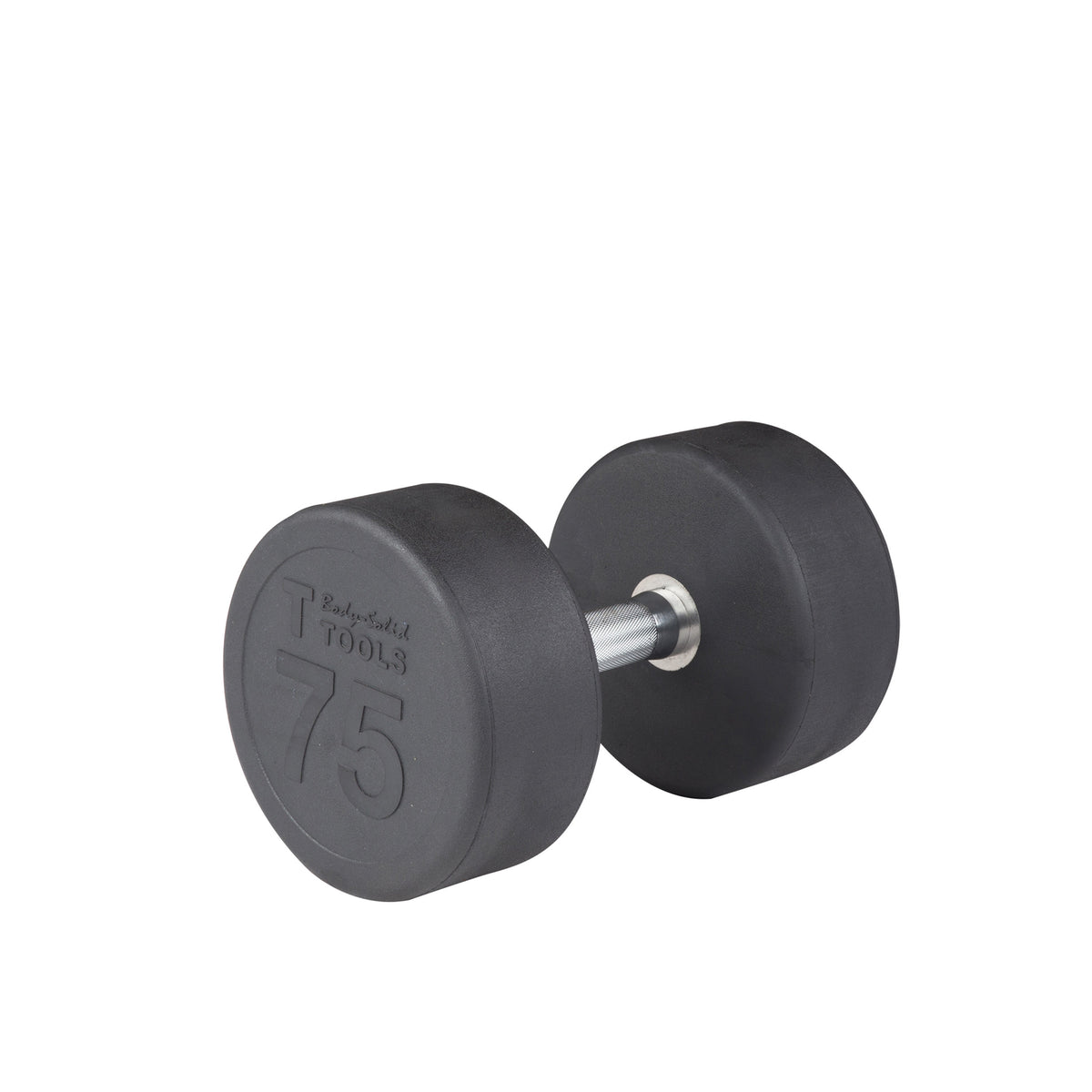 Body-Solid Rubber Round Dumbbells (SDP Series, 3-100 lb)