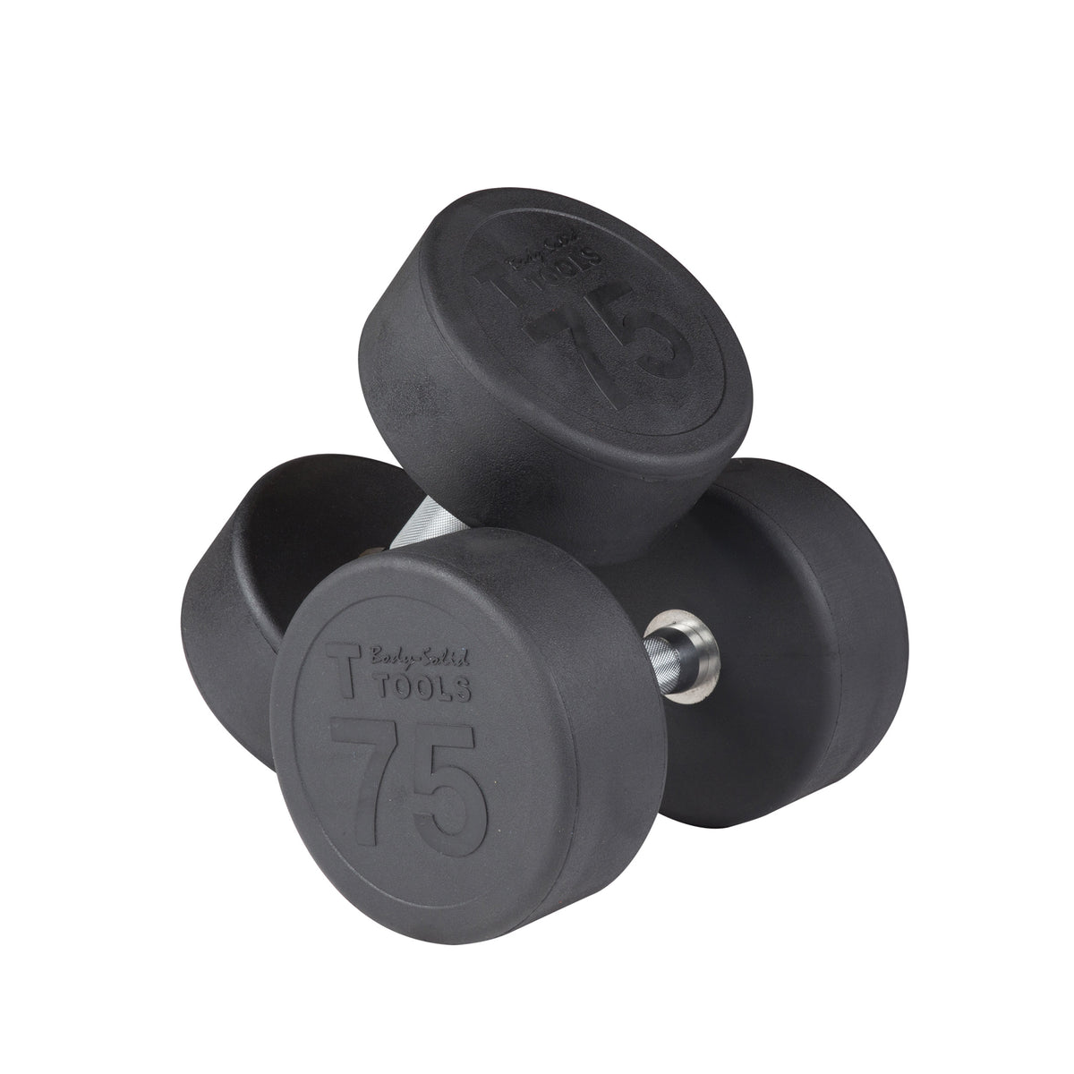 Body-Solid Rubber Round Dumbbell Sets (SDPS Series)