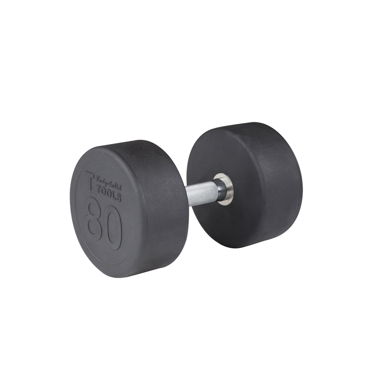 Body-Solid Rubber Round Dumbbells (SDP Series, 3-100 lb)