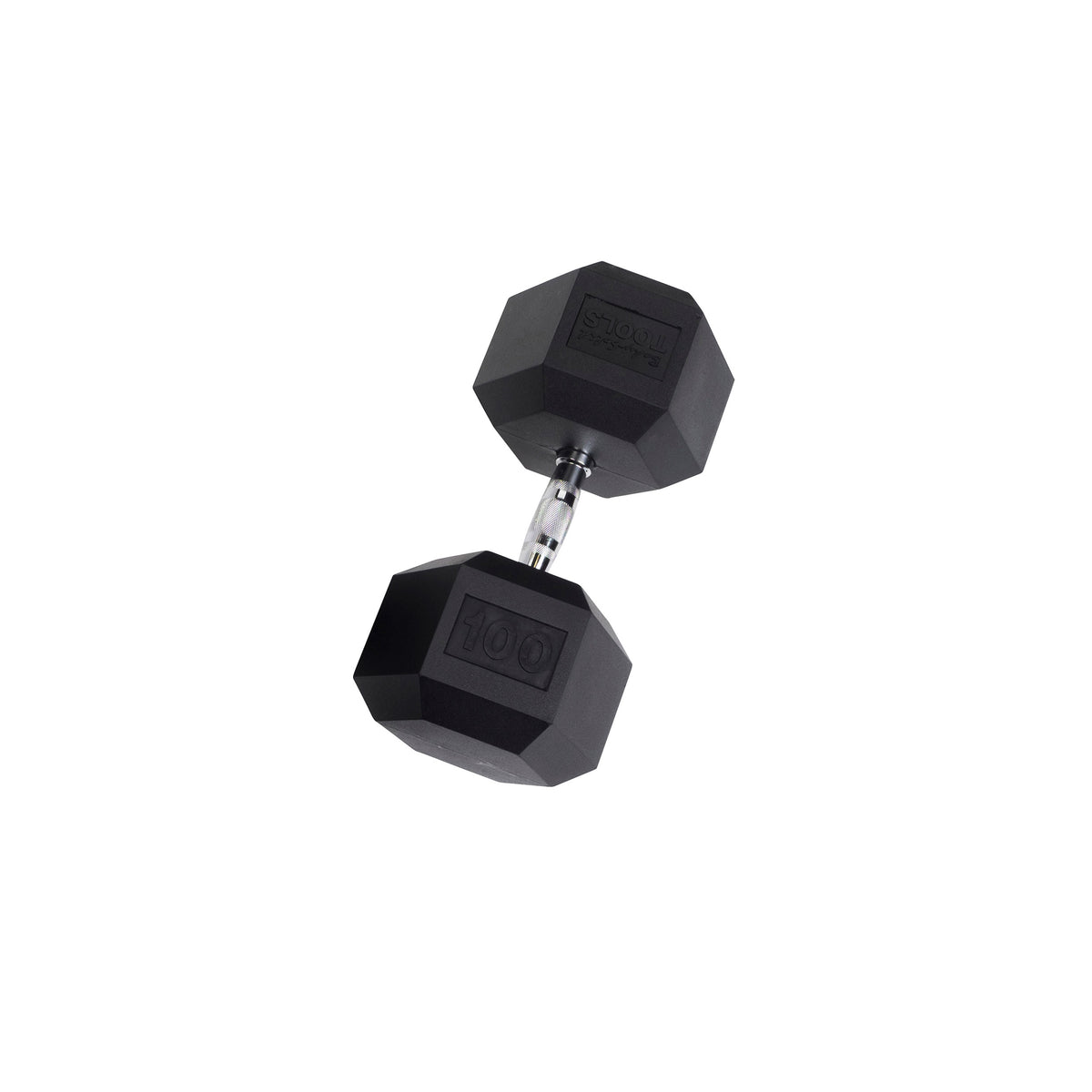 Body-Solid Tools Rubber Hex Dumbbells (SDR Series, 3-120 lb, Single or Pair)