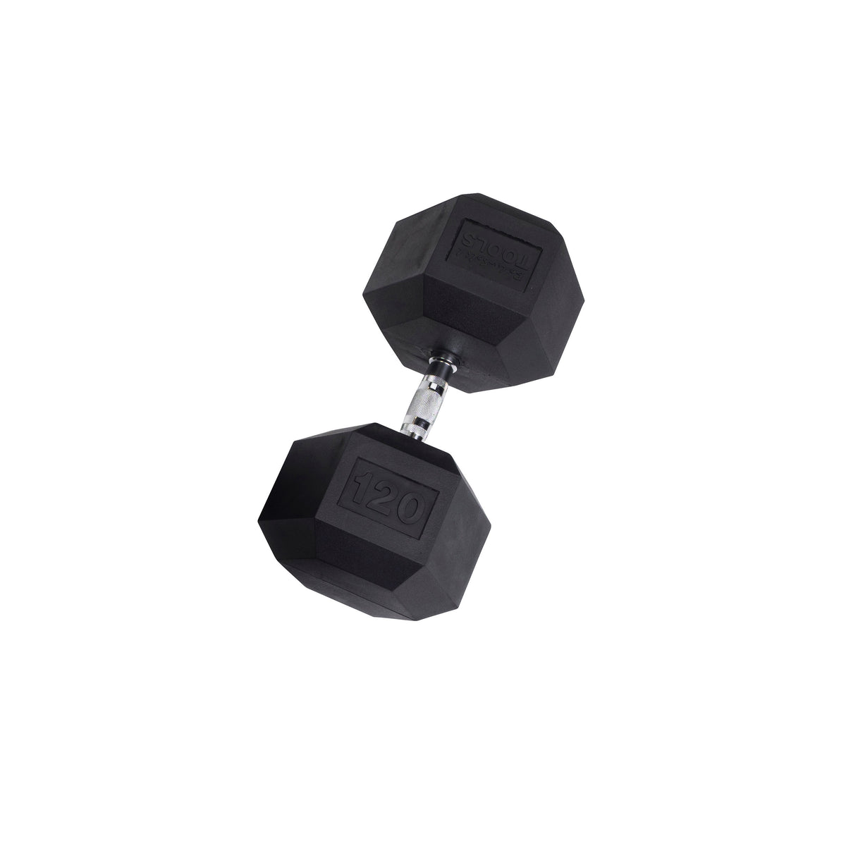 Body-Solid Tools Rubber Hex Dumbbells (SDR Series, 3-120 lb, Single or Pair)