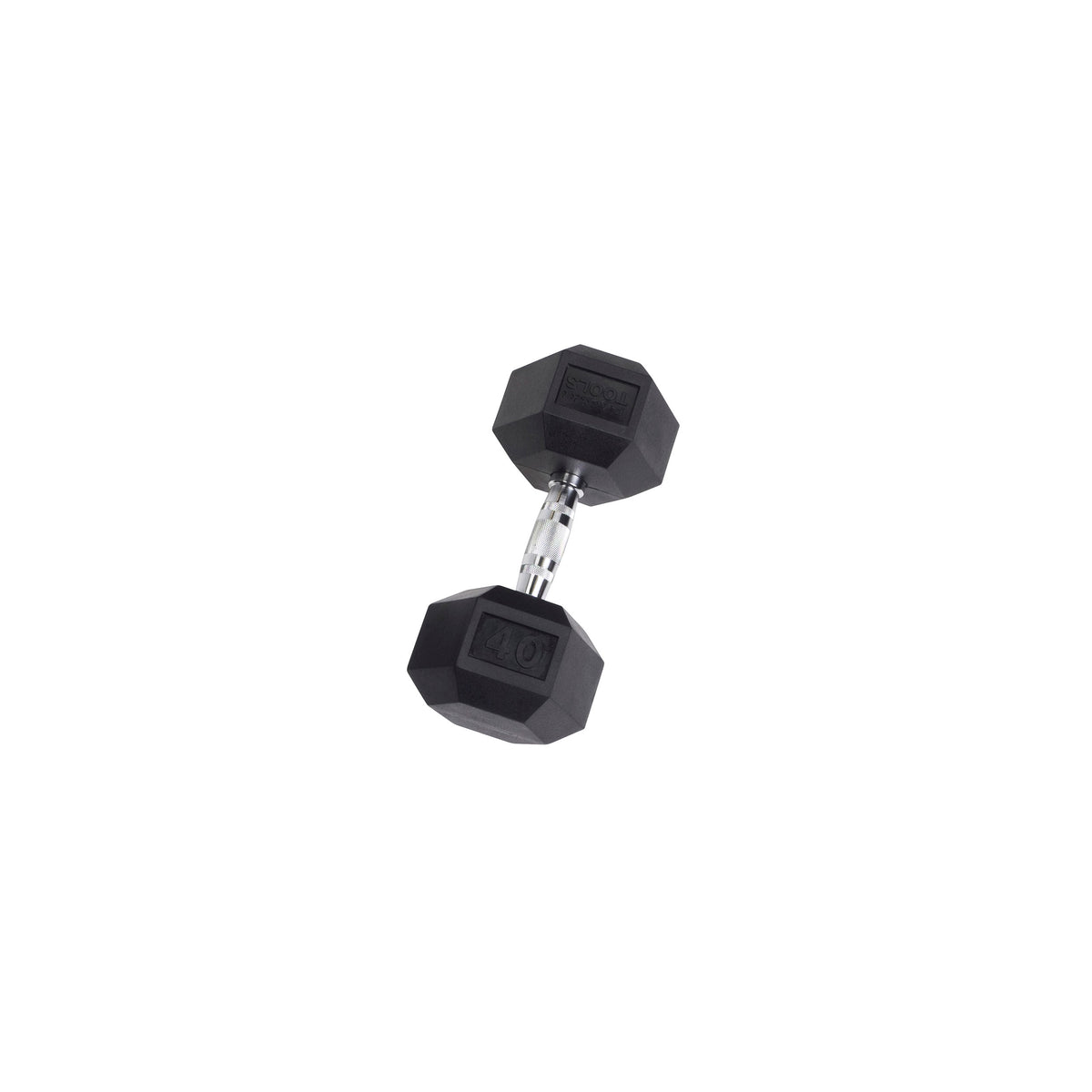 Body-Solid Tools Rubber Hex Dumbbells (SDR Series, 3-120 lb, Single or Pair)