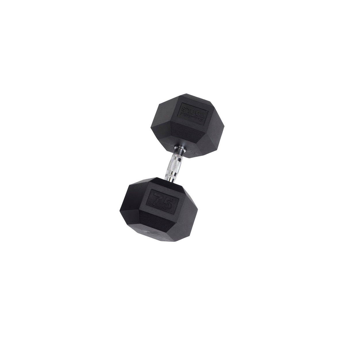 Body-Solid Tools Rubber Hex Dumbbells (SDR Series, 3-120 lb, Single or Pair)