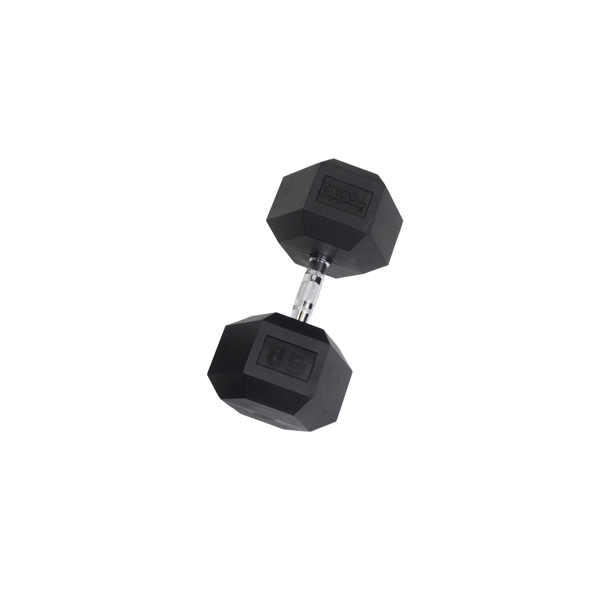 Body-Solid Tools Rubber Hex Dumbbells (SDR Series, 3-120 lb, Single or Pair)