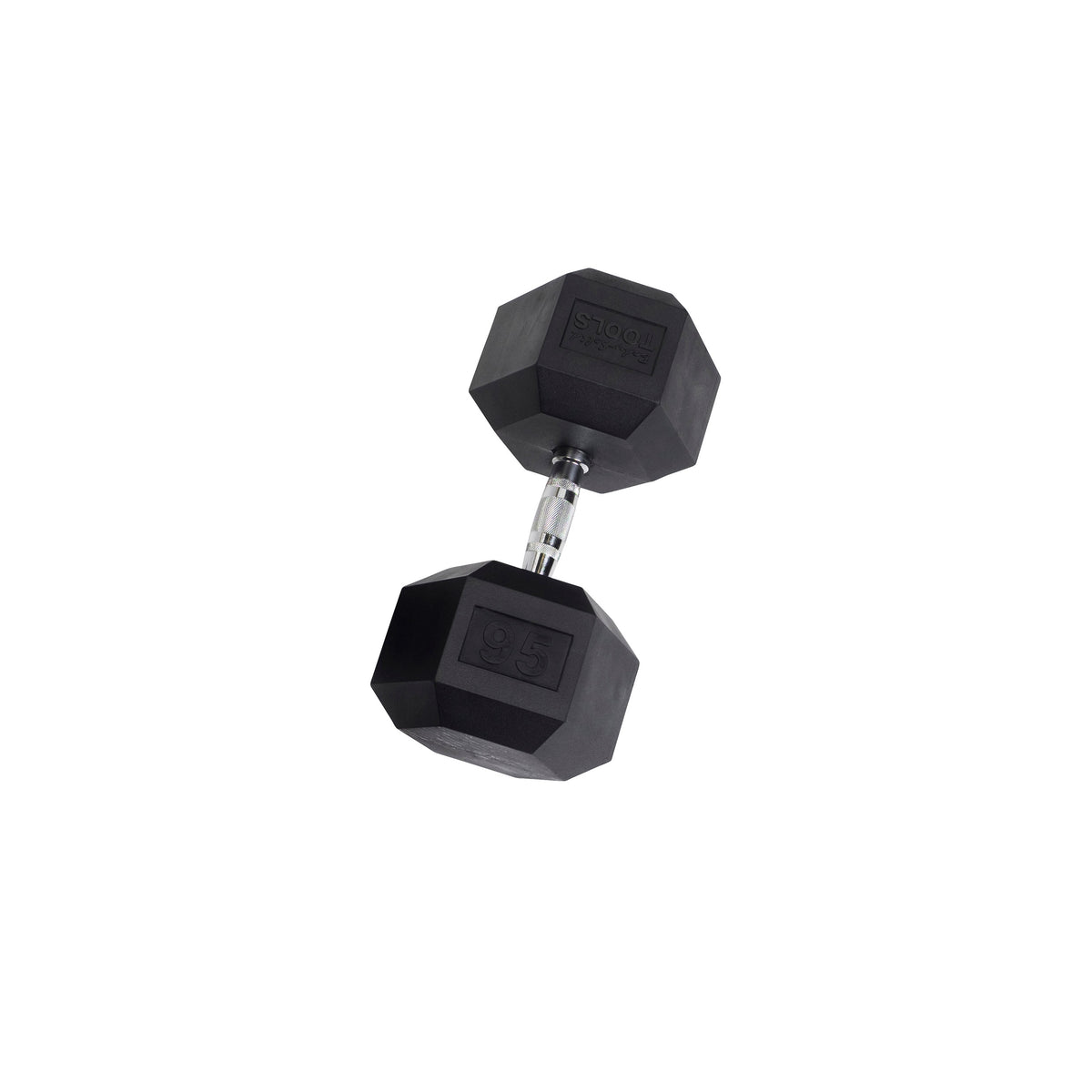 Body-Solid Tools Rubber Hex Dumbbells (SDR Series, 3-120 lb, Single or Pair)