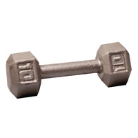 Body-Solid Cast Iron Hex Dumbbells (SDX Series, 3-100 lb)