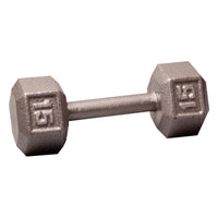 Body-Solid Cast Iron Hex Dumbbells (SDX Series, 3-100 lb)