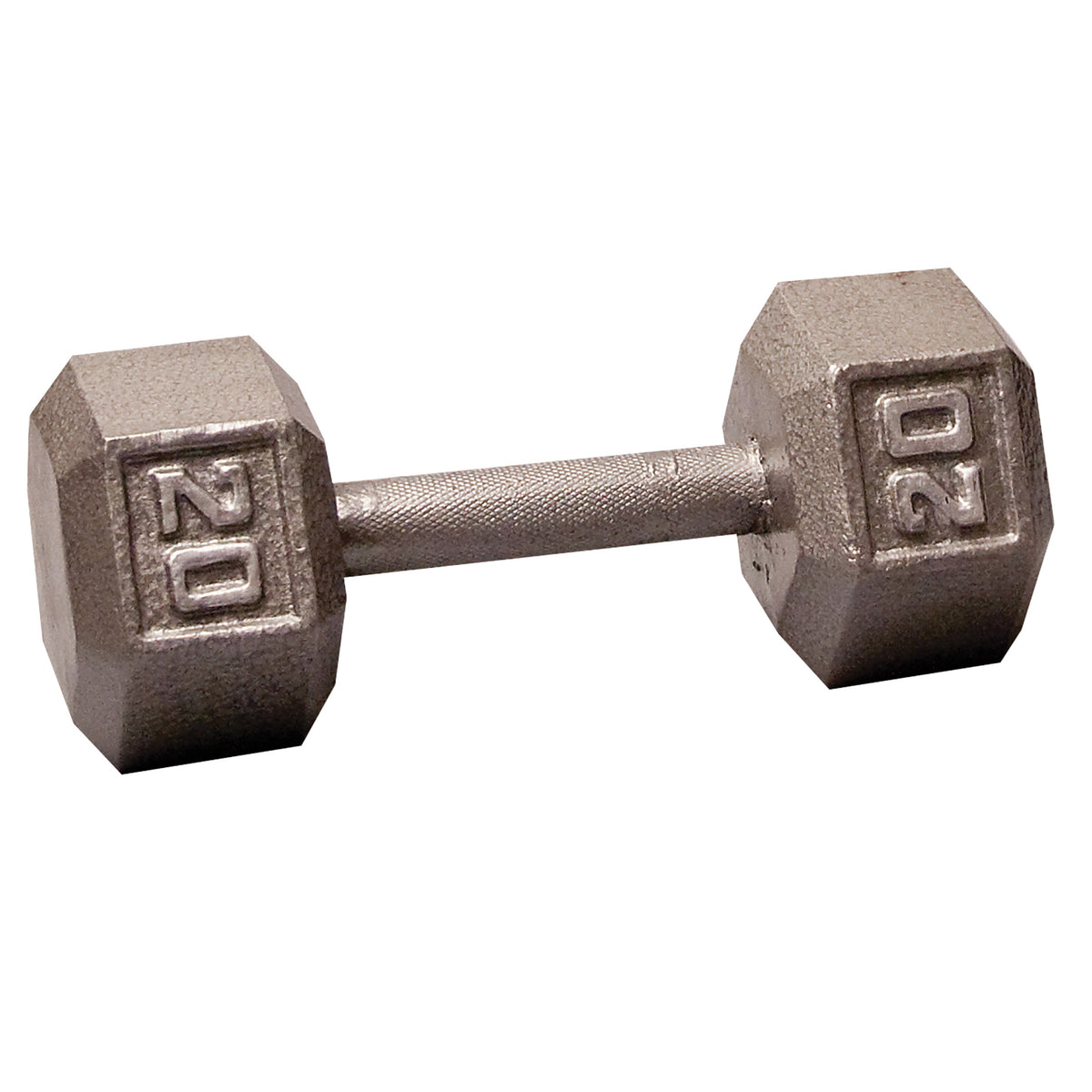 Body-Solid Cast Iron Hex Dumbbells (SDX Series, 3-100 lb)