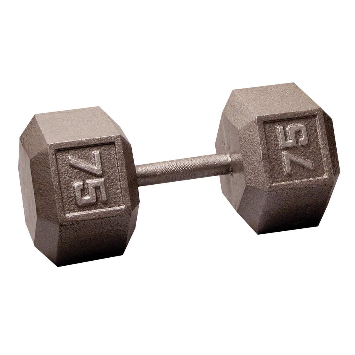 Body-Solid Cast Iron Hex Dumbbells (SDX Series, 3-100 lb)
