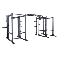 SPR1000DBBACK Double Power Racks with Rear Extensions and Monkey Bars