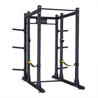 SPR1000SSBACK Power Rack with Rear Extension and Safety Straps