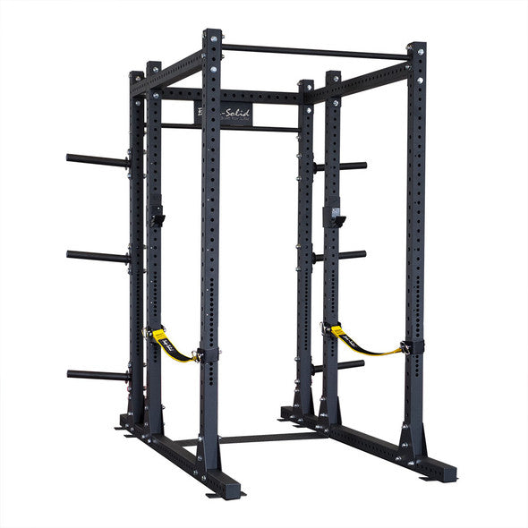 SPR1000SSBACK Power Rack with Rear Extension and Safety Straps