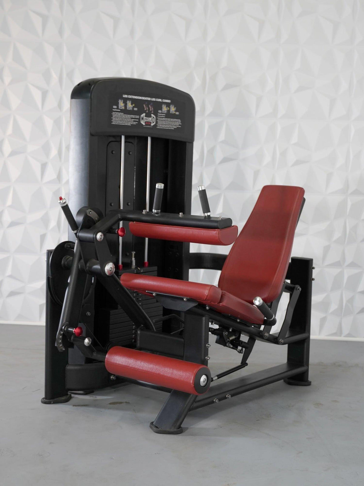Muscle D Fitness Elite Selectorized Leg Extension Seated Leg Curl Combo — view 5