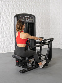 Muscle D Fitness Elite Selectorized Seated Row — view 4